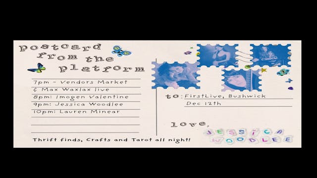 121225 Jessica Woodle At FIRSTLIVE