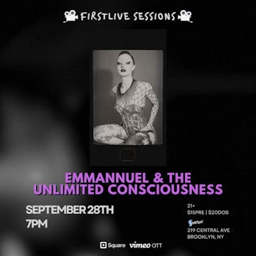 092824 Emmannuel & The Unlimited Consciousness At FIRSTLIVE