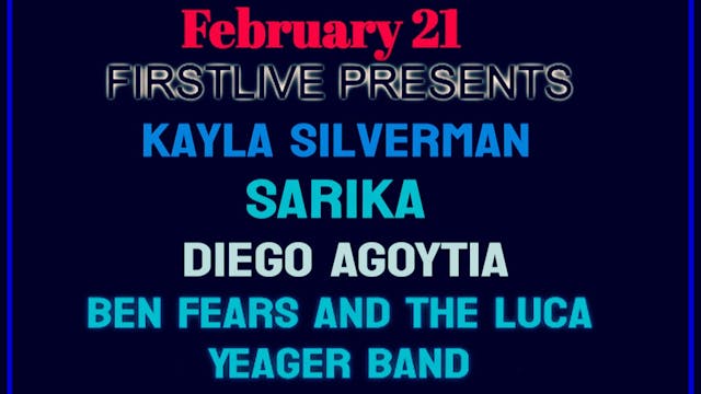 022125 Kayla Silverman At FIRSTLIVE Livestream