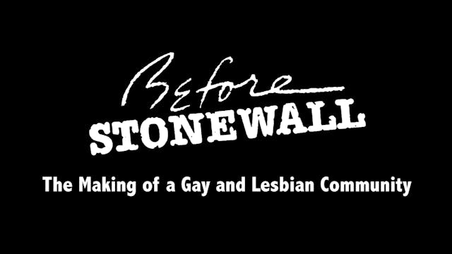 Before Stonewall