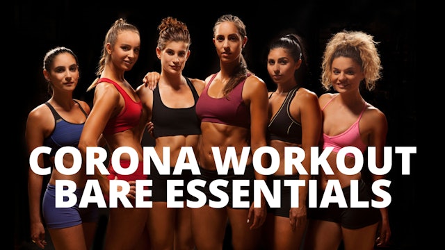 Package 1: CORONA WORKOUT -  BARE ESSENTIALS