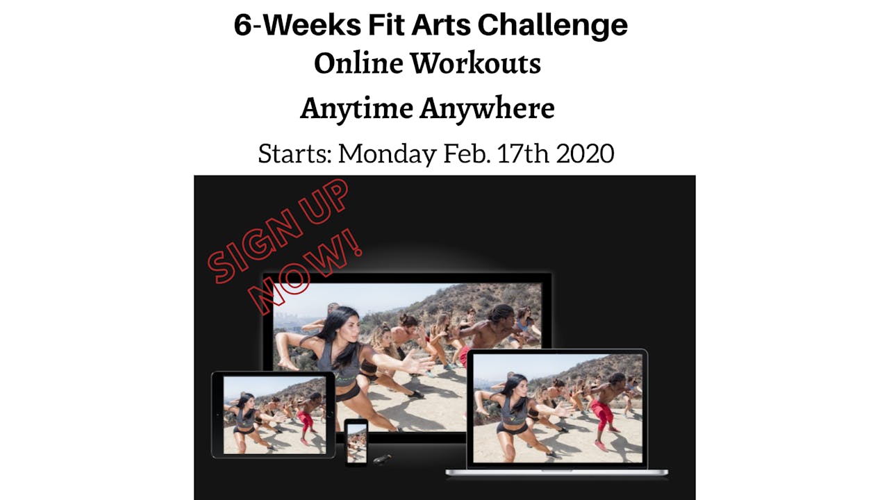 6- Week Fit Arts Online Challenge 2020