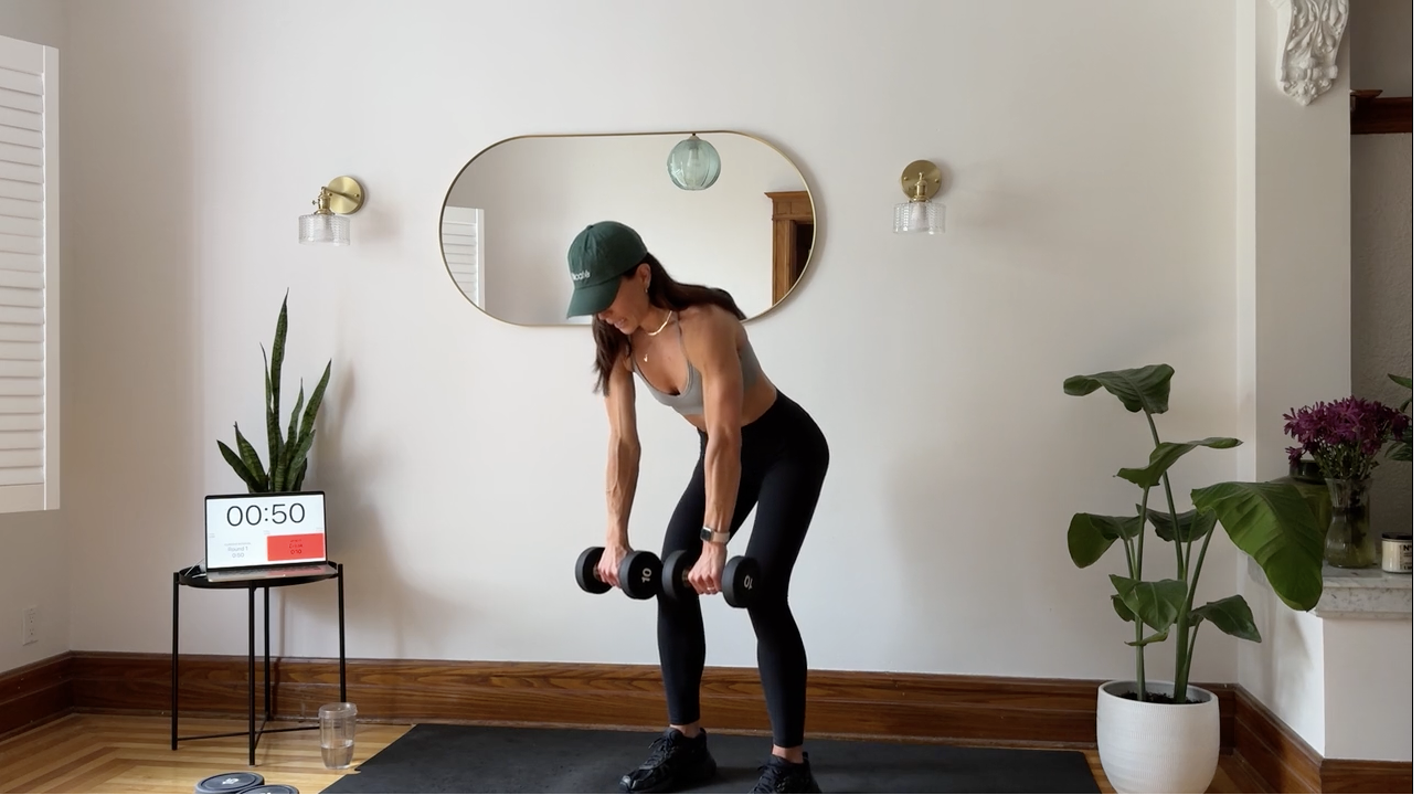 12 MINUTES - STRONG BACK AVEC DUMBBELL