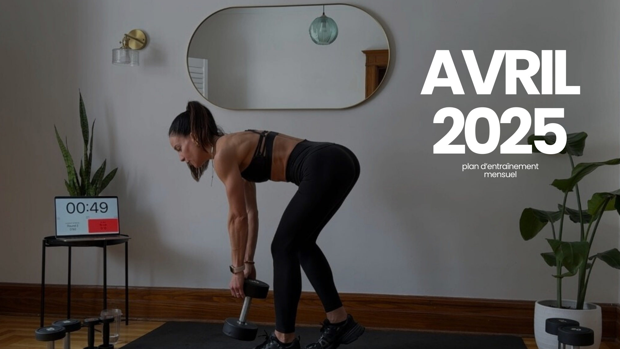 Plan Entraînement du Mois - Avril 2025