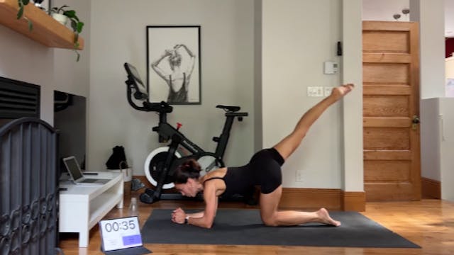 21 MINUTES - PILATES - LOWER BODY STRENGTH