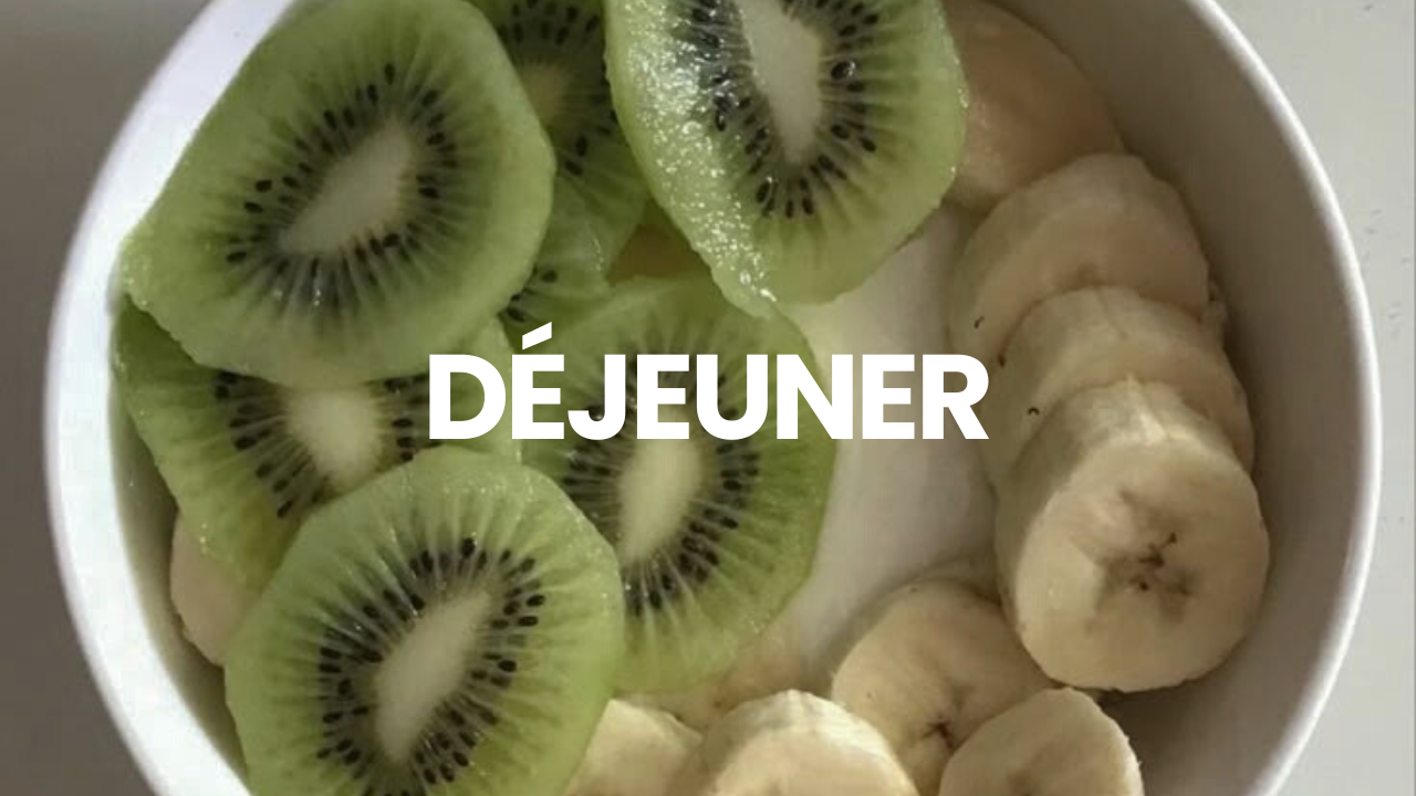 DÉJEUNER