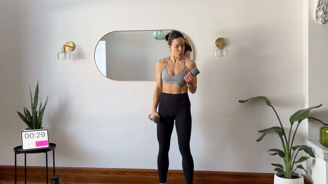 12 MINUTES - ÉPAULES & BRAS AVEC POIDS LIBRES