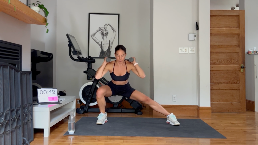 12 MINUTES - ISCHIO-JAMBIERS AVEC POIDS LIBRES