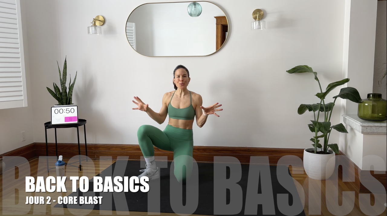 BACK TO BASICS - CORE BLAST
