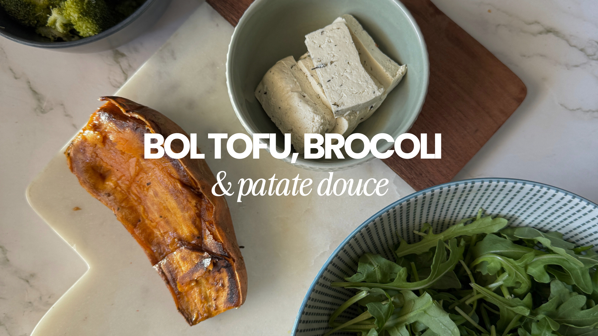 Bol tofu, brocoli & patate douce
