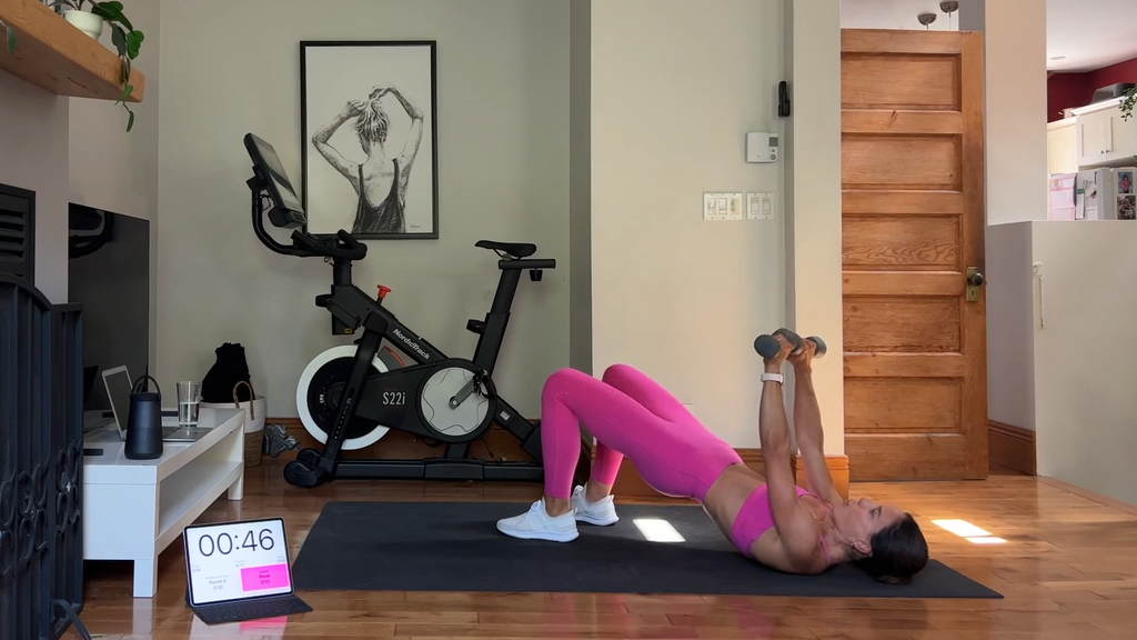 12 MINUTES - AVANCÉ - FULL BODY AVEC HALTÈRES