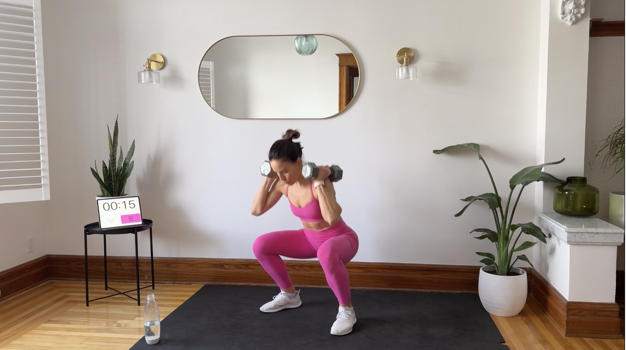 15 MINUTES - LEG DAY AVEC POIDS LIBRES