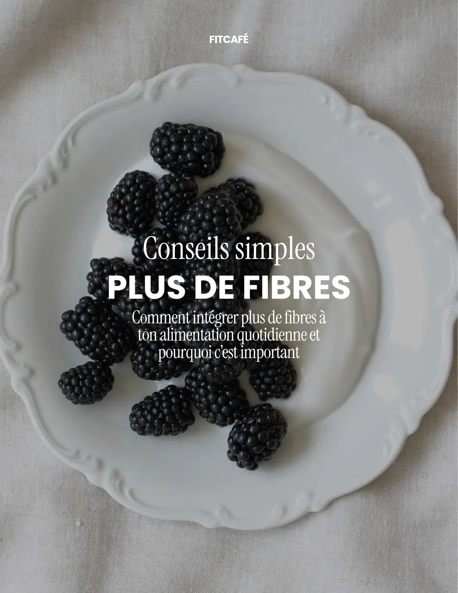 GUIDE : Plus de fibres