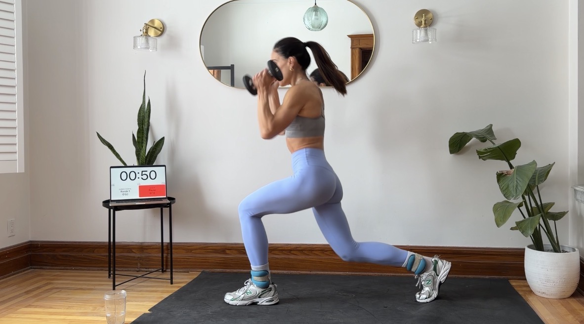 15 MINUTES - FULL BODY - LIGHT WEIGHTS BIG RESULTS