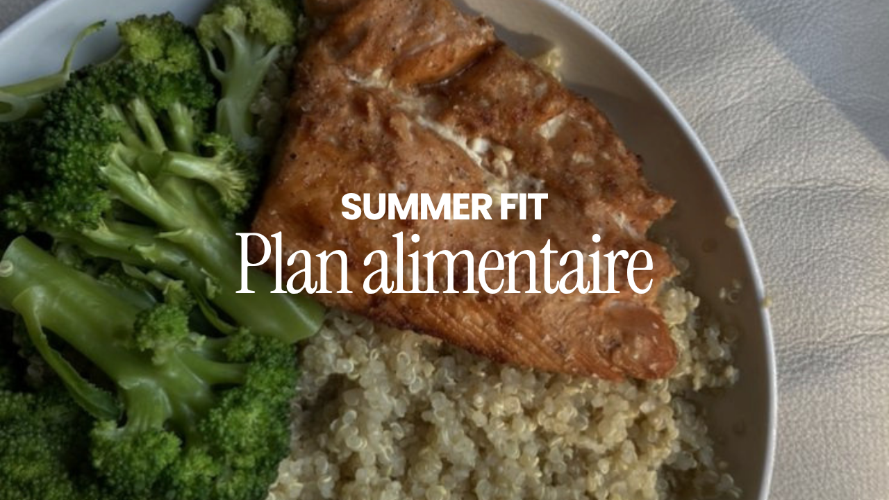 SUMMER FIT - Plan alimentaire 14-jours