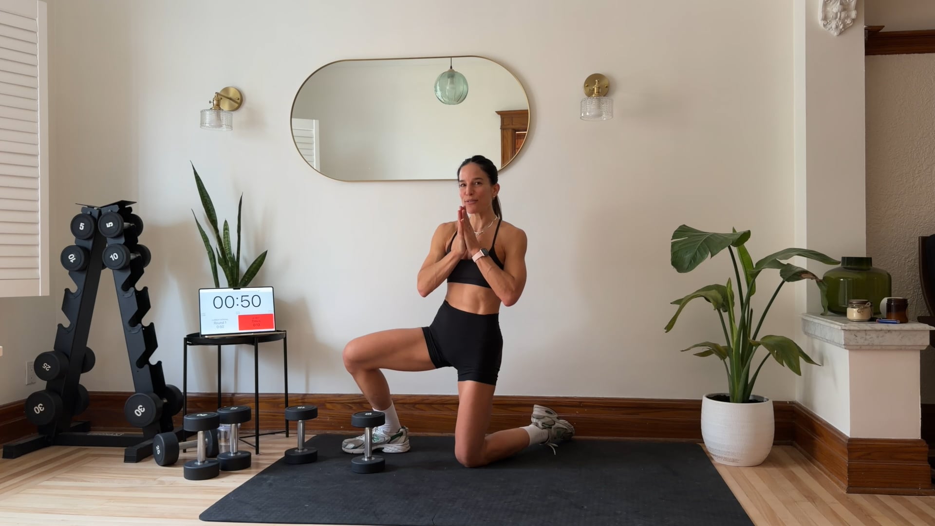 12 MINUTES - FULL BODY DUMBBELL HIIT
