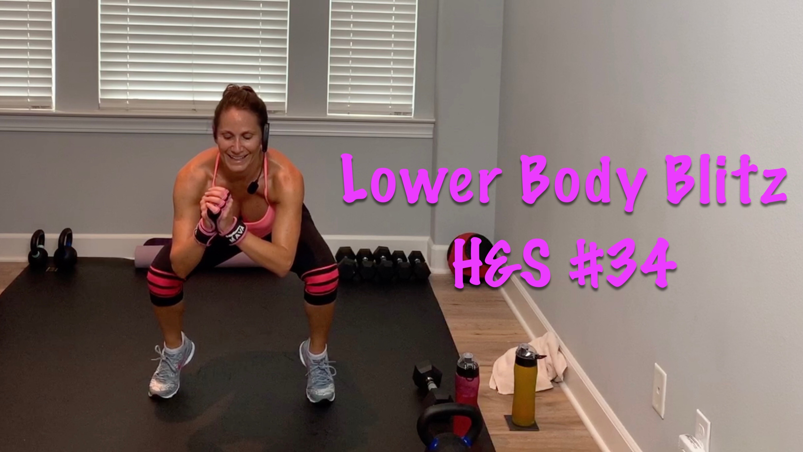 Lower Body Blitz: HIIT & Strength No.34