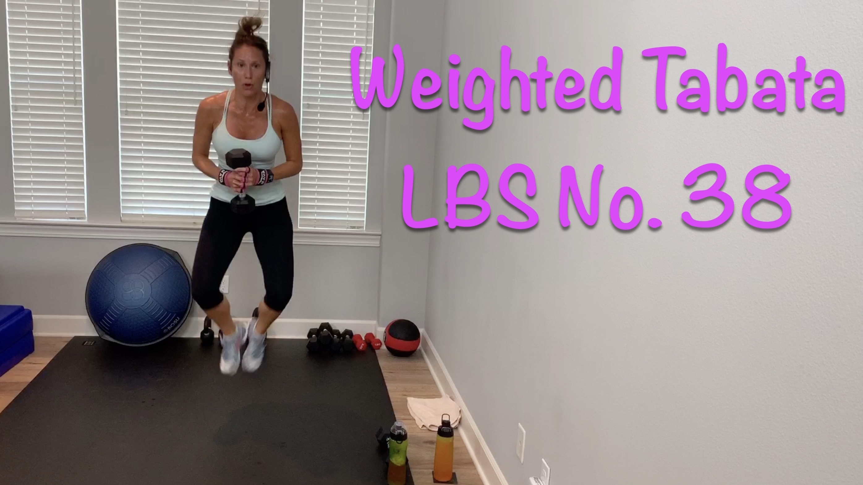 Weighted Tabata HIIT: Lean Body Series No.38