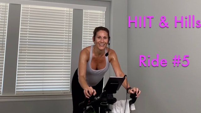 HIIT & Hills Ride No.5 (Bike, Treadmill, Elliptical)