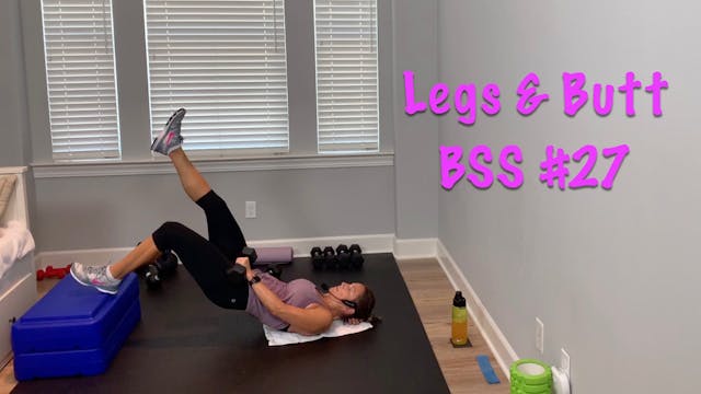 Legs & Butt: Body Sculpt Strength No.27