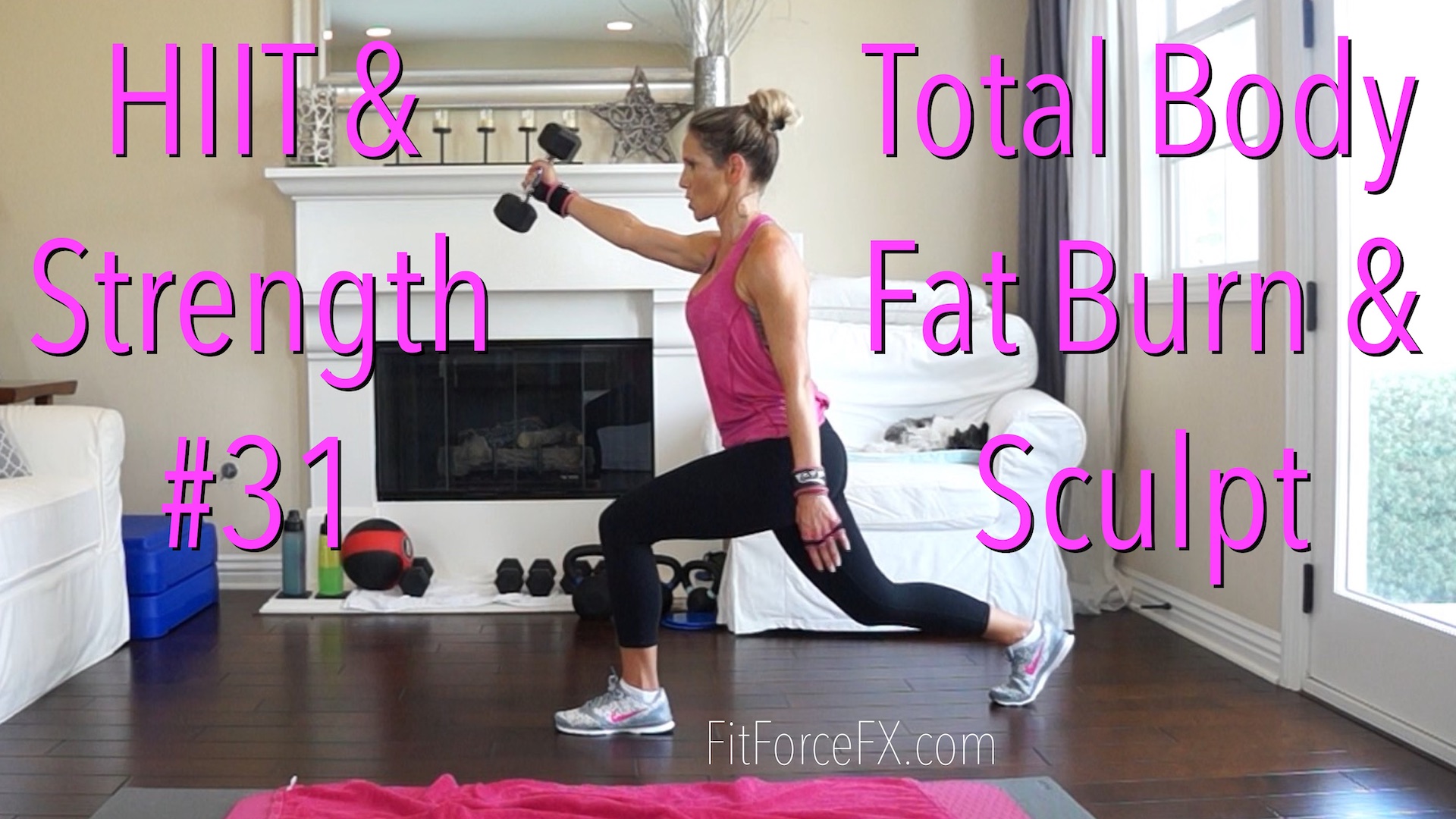 Total Body Fat Burn & Sculpt: HIIT & Strength Series Workout No.31