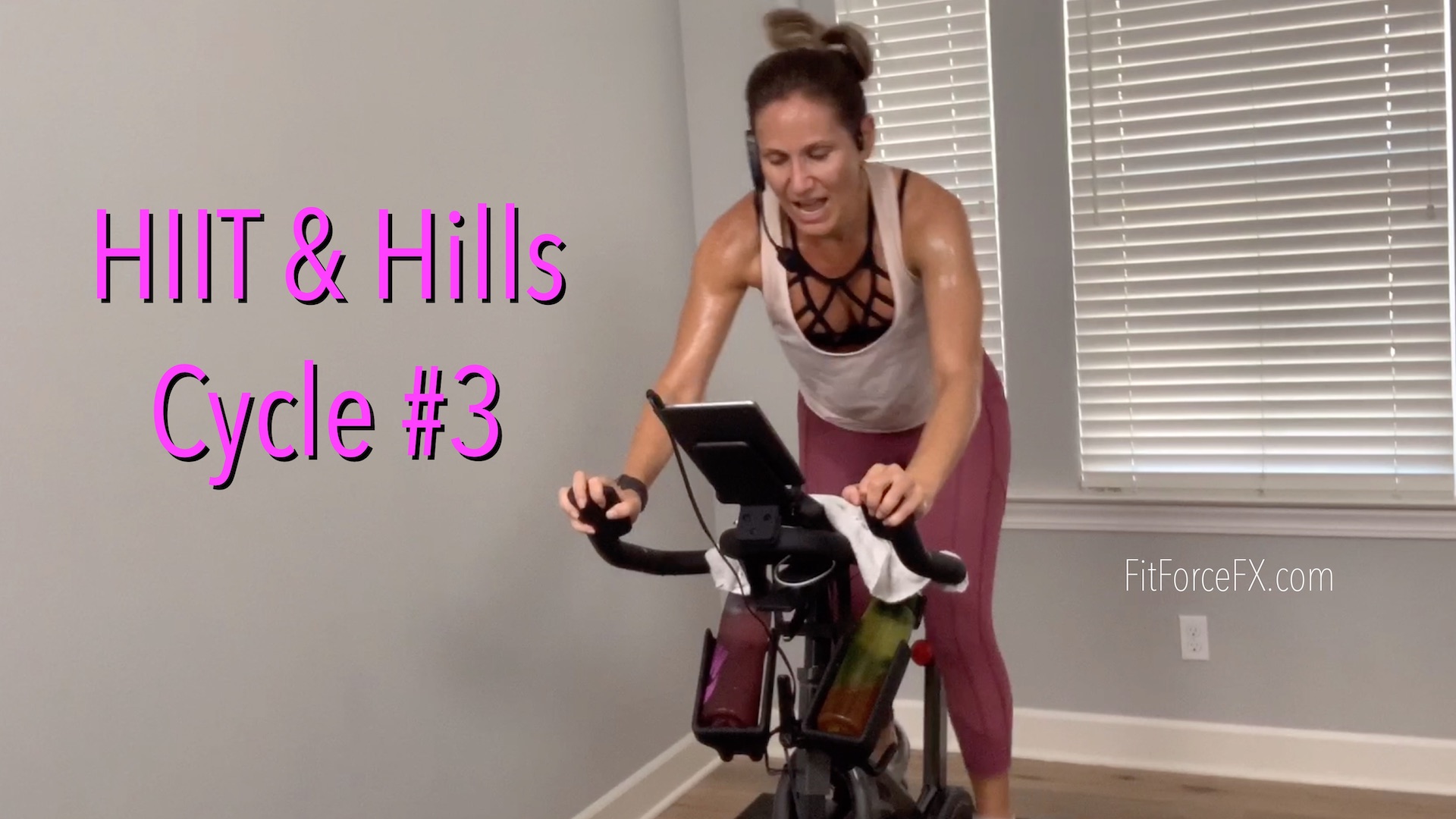 HIIT & Hills Ride No.3 (Bike, Treadmill, Elliptical)