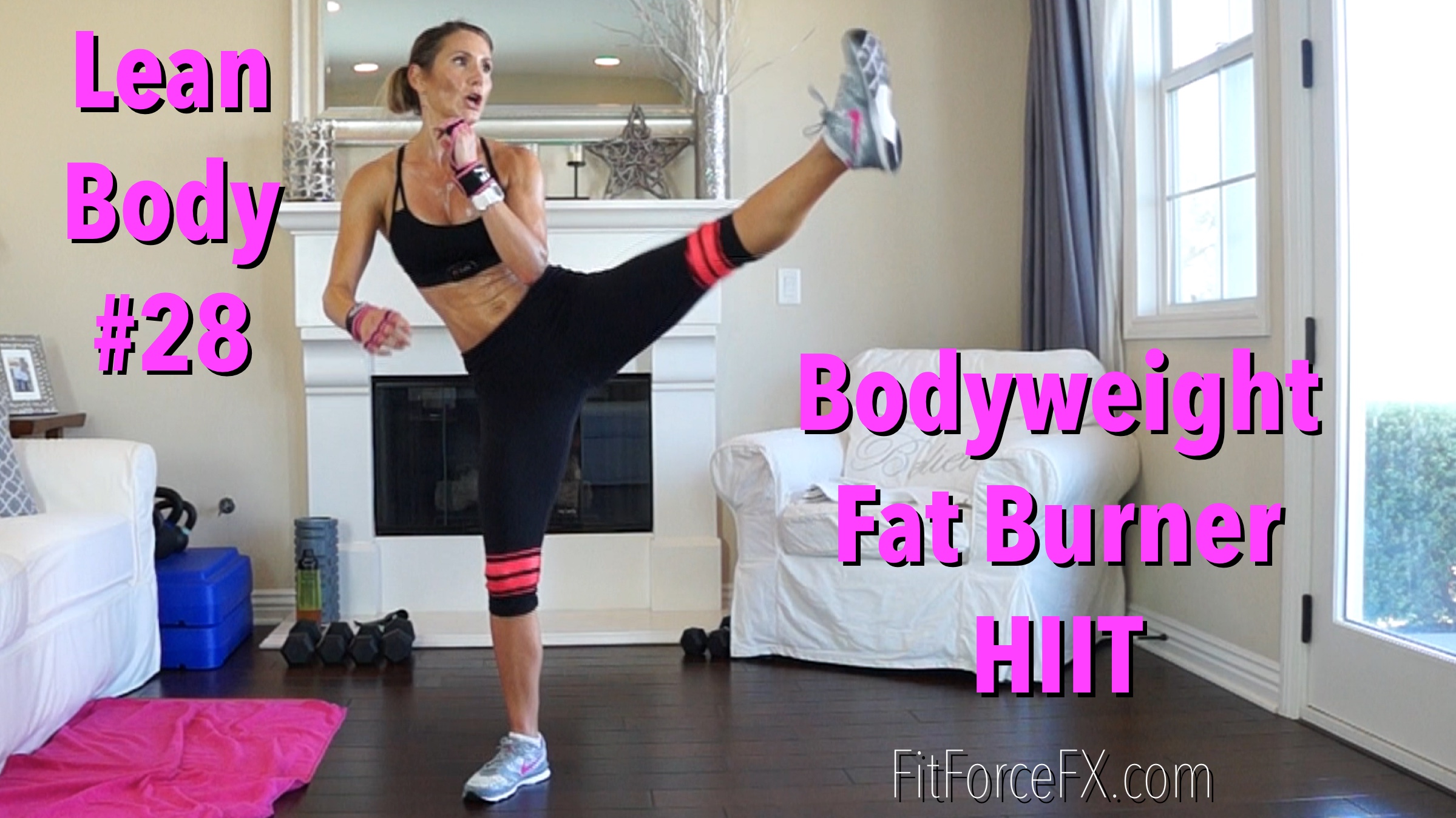 Bodyweight Fat Burner HIIT: Lean Body Series Workout No.28