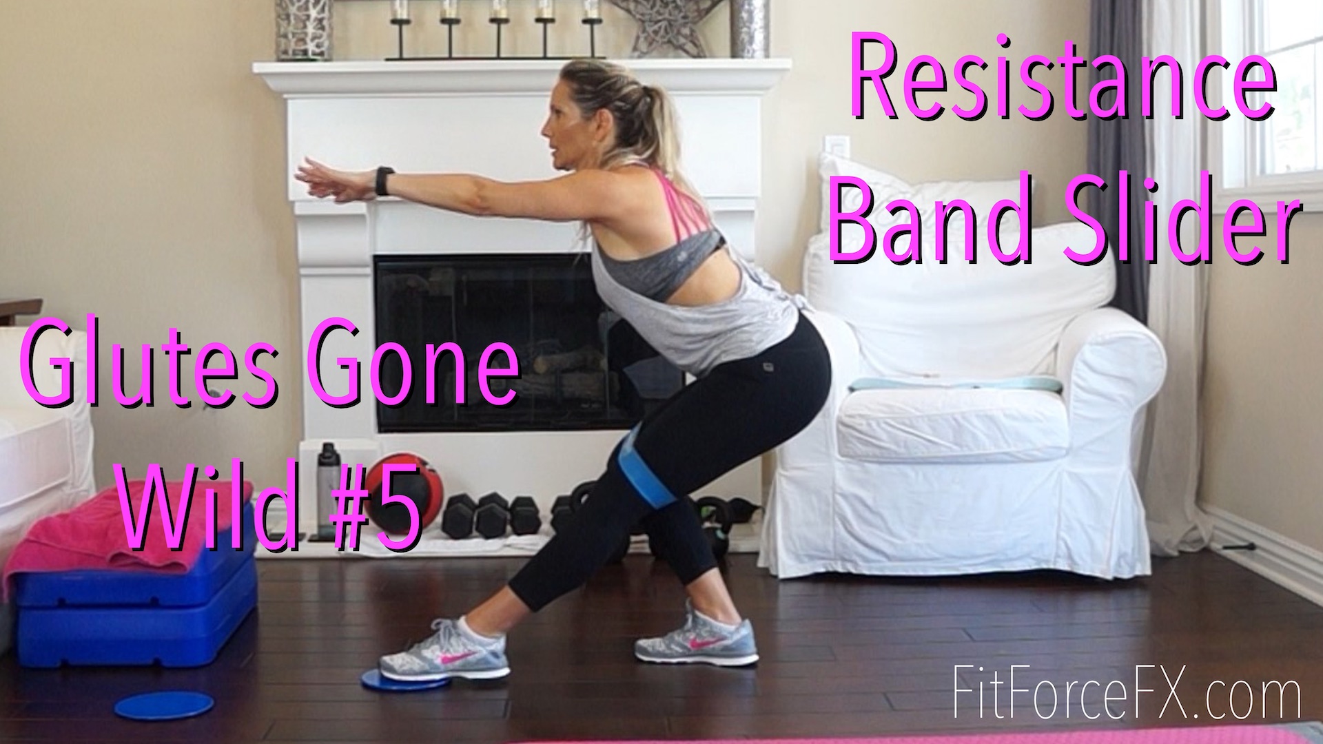 Glutes Gone Wild No.5: Resistance Band Slider Workout