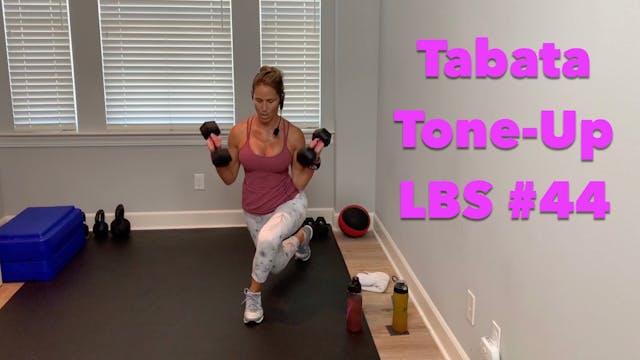 Tabata Tone-Up: Lean Body Series No.44