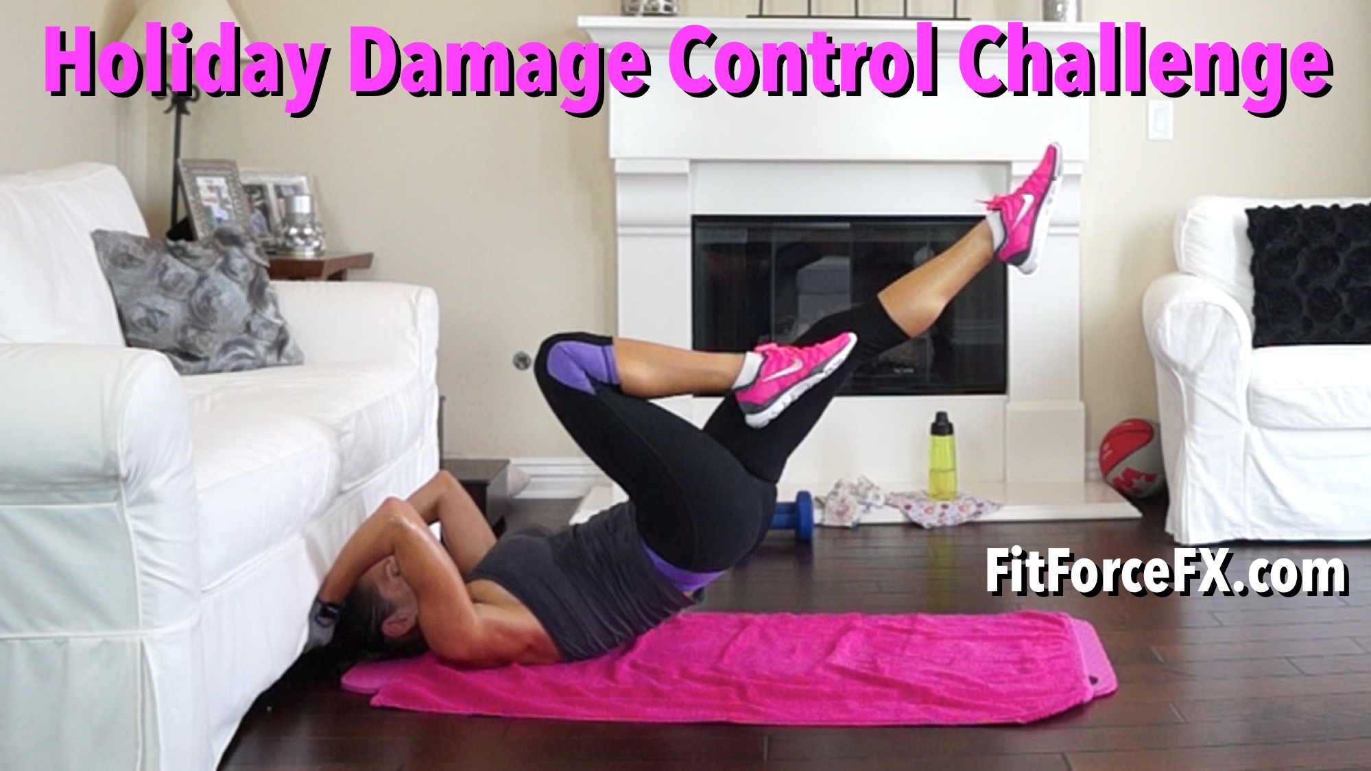 Holiday Damage Control Challenge: 1000 Calorie Killer Mash Up Series WorkoutNo.2
