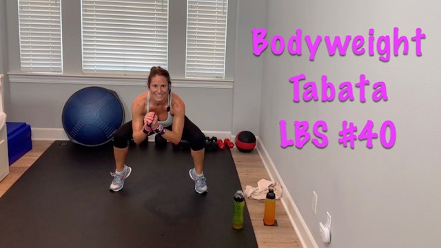 Bodyweight Tabata: Lean Body Series No.40