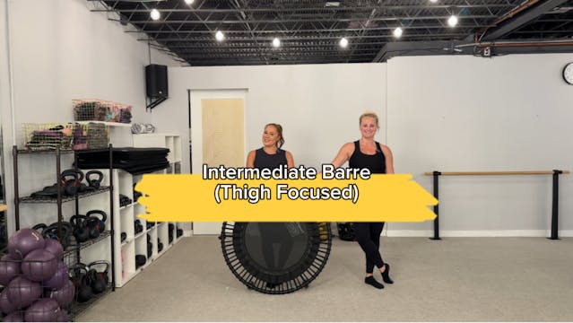 Intermediate Barre (Thigh Focused)