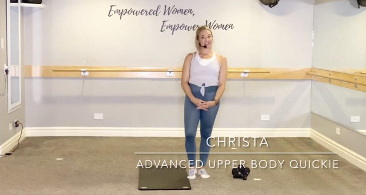 Advanced Upper Body Quickie