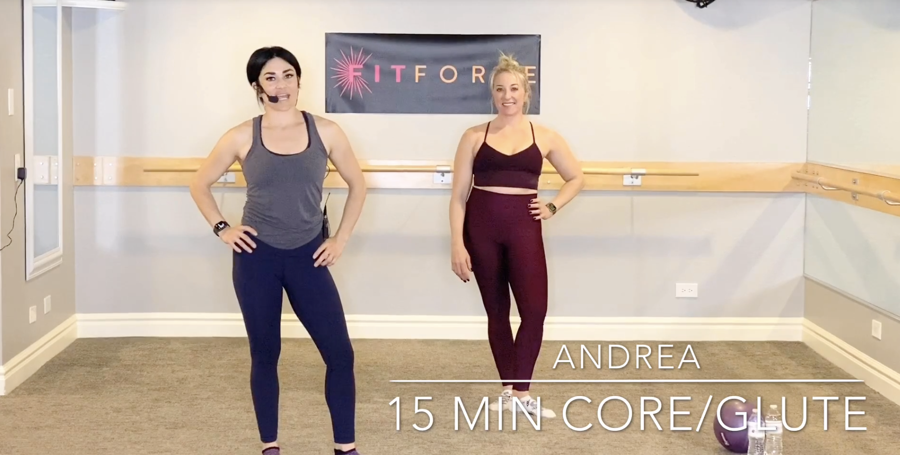 15 Min Core and Booty Burn