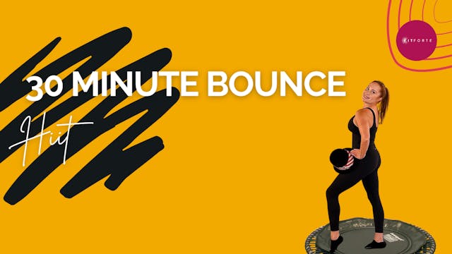 30 Min Bounce HIIT