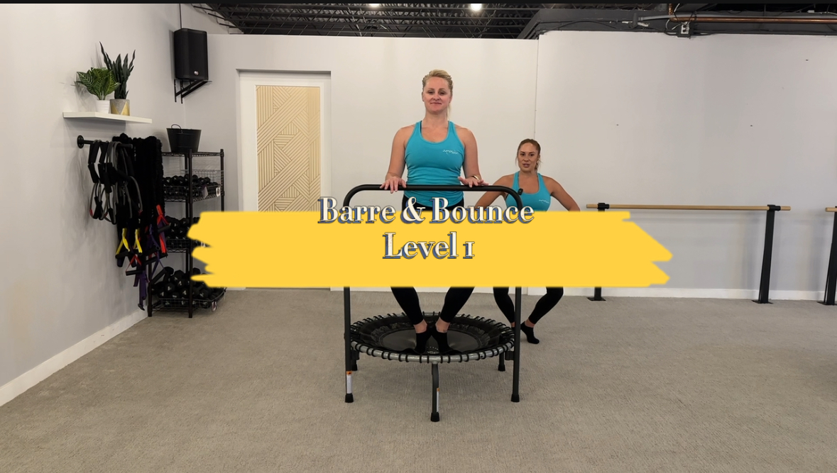 45 min Barre and Bounce Level 1