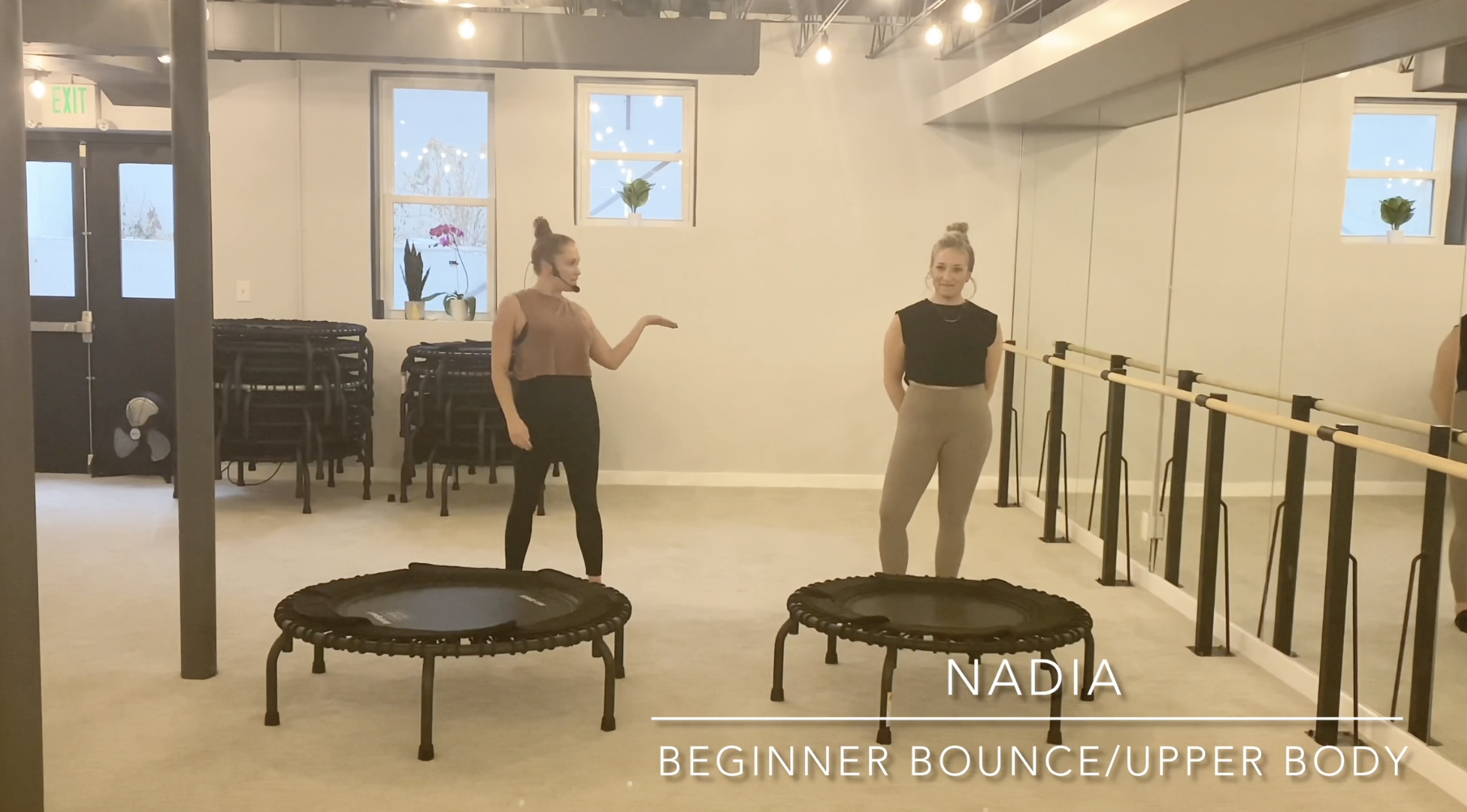 15 Min Beginner Bounce /Upper Body 