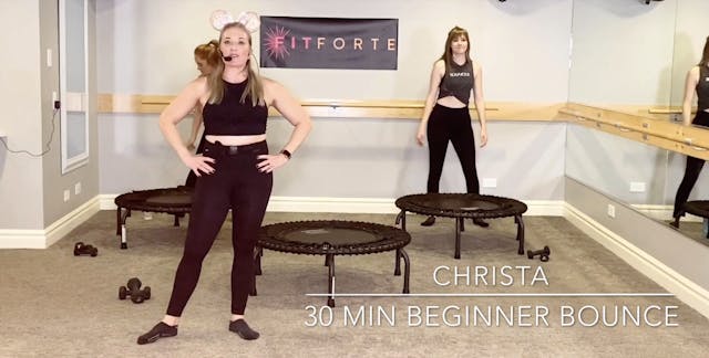 30 min Beginner Bounce Christa
