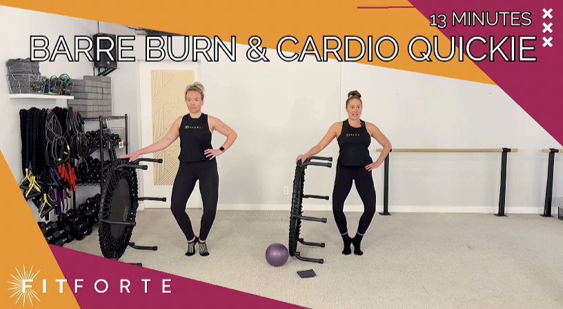 Barre Burn and Cardio Quickie