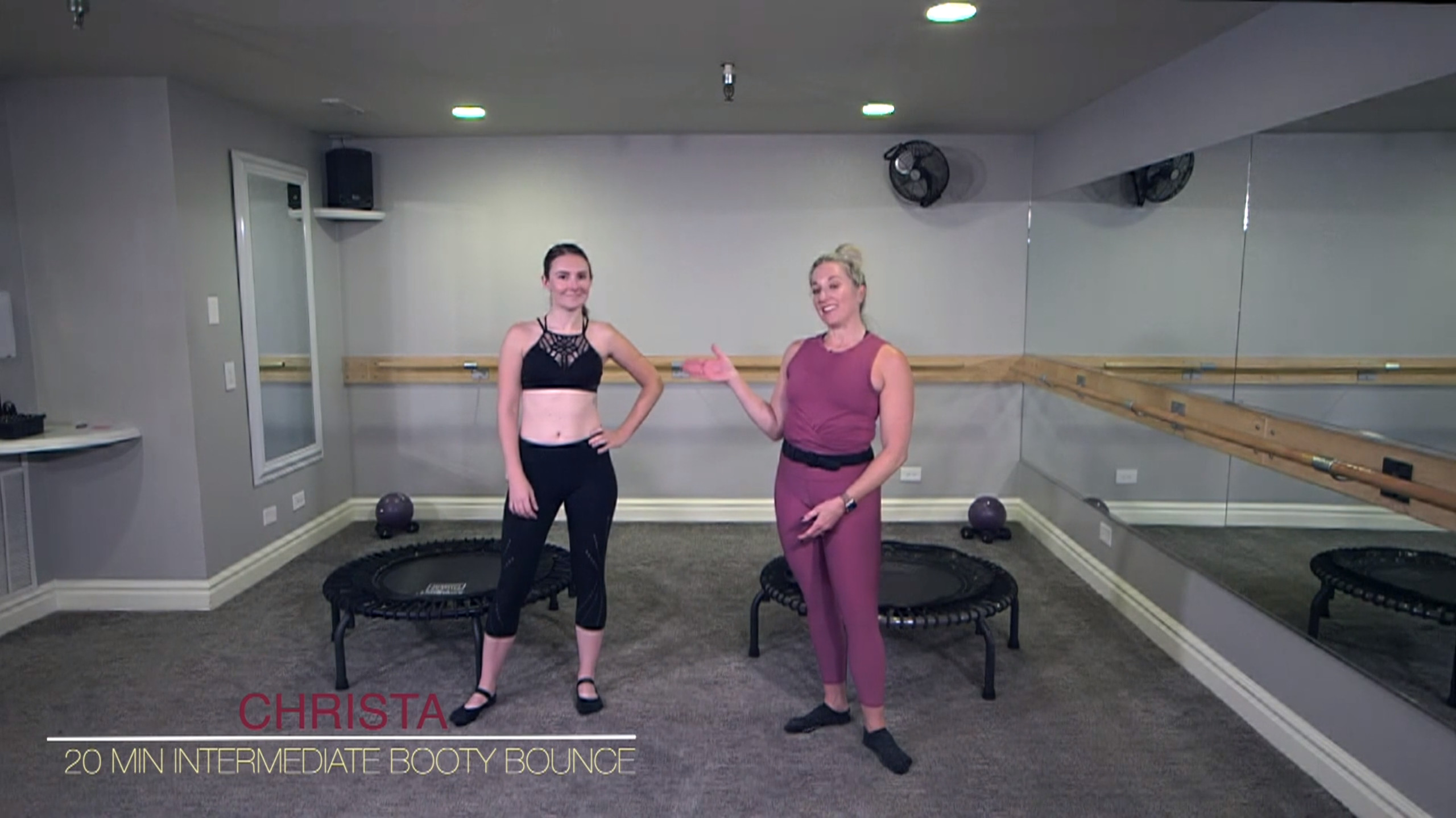 20 Minute Intermediate Booty Bounce Quickie
