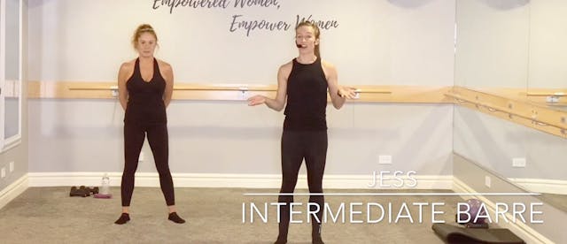 60 Minute Intermediate Barre