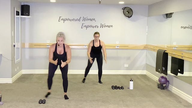 30 min Intermediate Barre Sculpt 