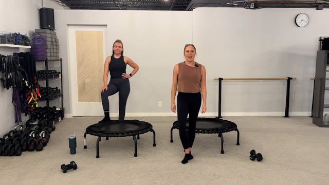 35 Minute Intermediate Bounce & Sculpt