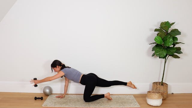 NEW! 26 Min Arms & Core Flow 6