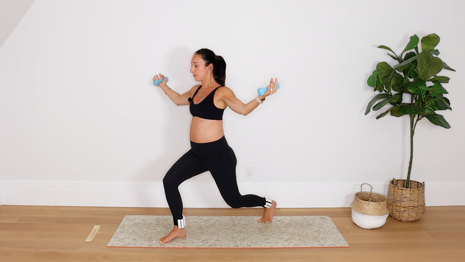 38 Min Total Body HIIT-lates 28 (Prenatal Friendly)