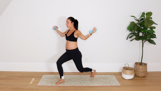 38 Min Total Body HIIT-lates 28 (Prenatal Friendly)