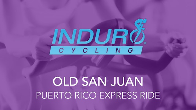 Induro Cycling Studio: Old San Juan, Puerto Rico Express Ride