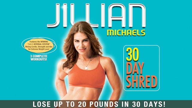 jillian michaels 30 day shred diet plan