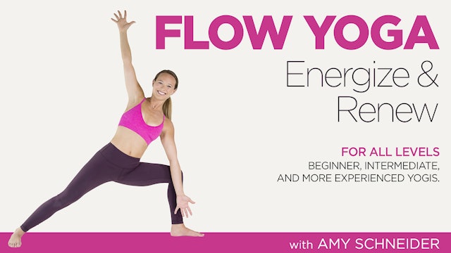 Amy Schneider: Flow Yoga Energize and Renew