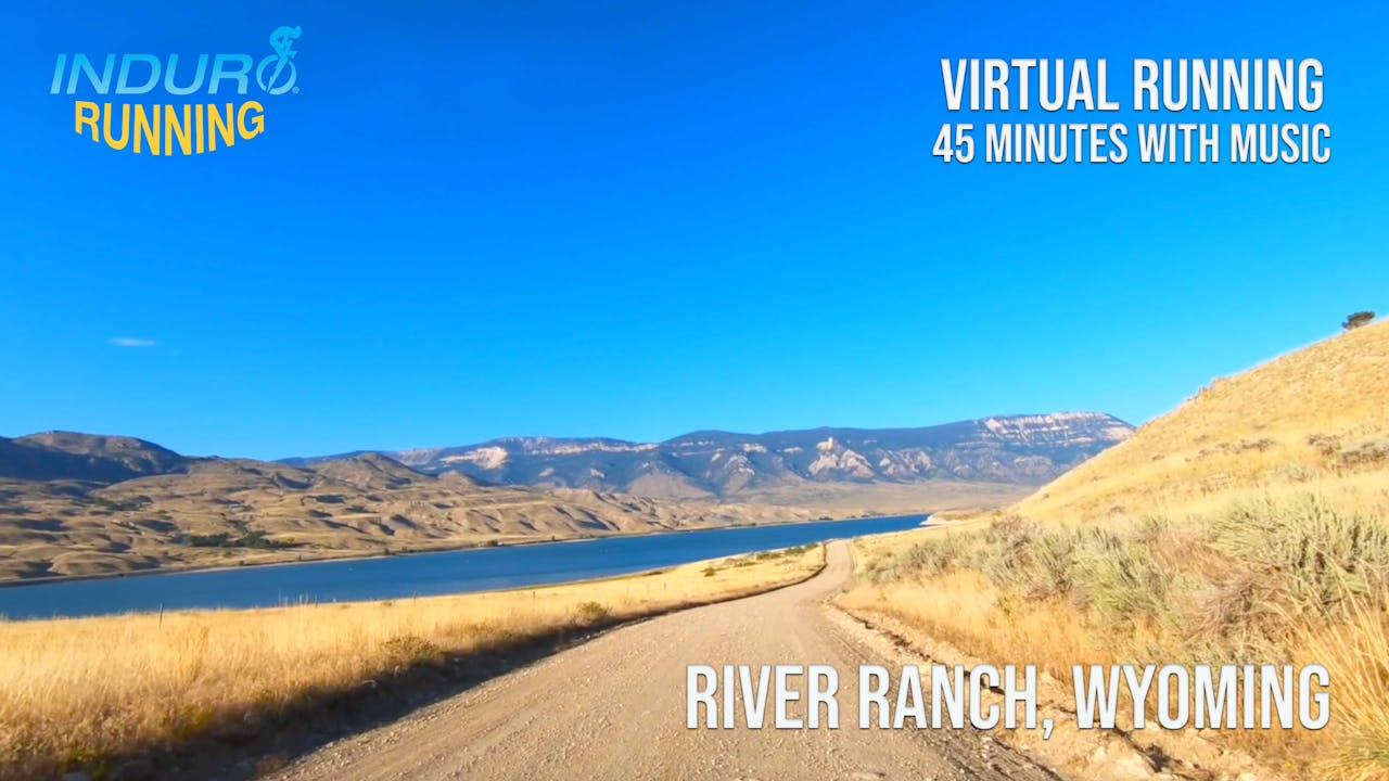 Induro Running River Ranch, Wyoming 45 Minute Run FitFusion